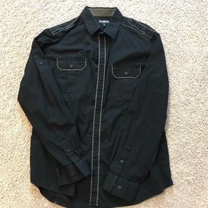 Men’s Express fitted dress shirt